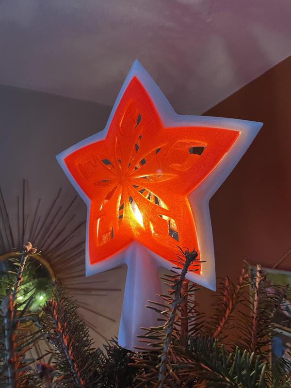 Nordic Star Tree Topper