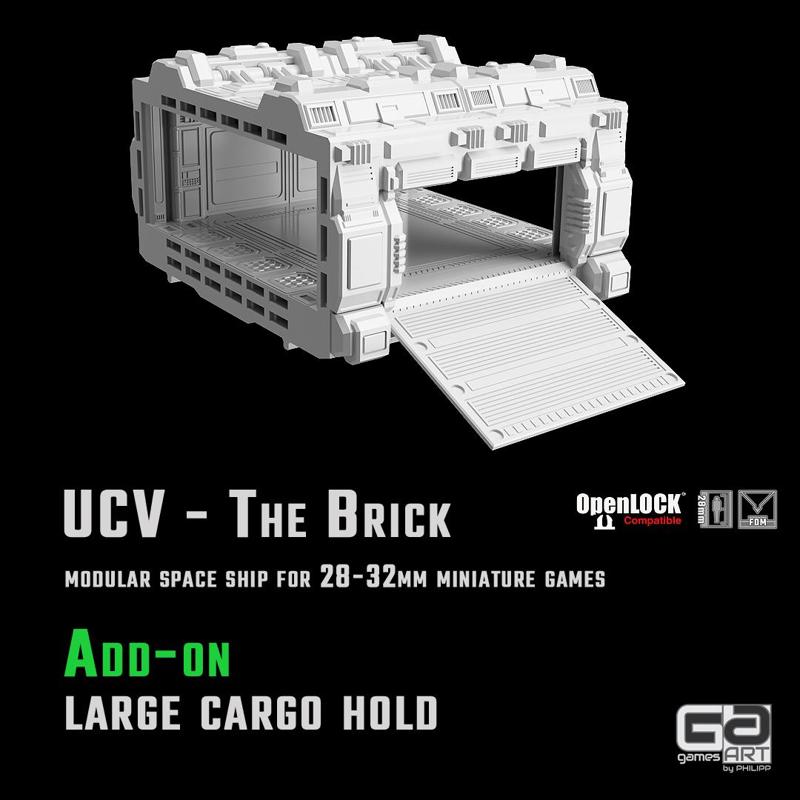 UCV - The Brick Add-on - large cargo hold