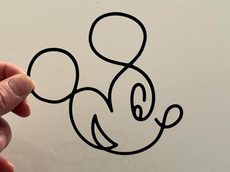 Simple Mickey Pencil