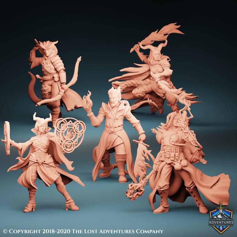 Tieflings Storytelling (Set of 5)