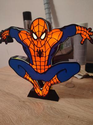 Spiderman lightbox with or without ams