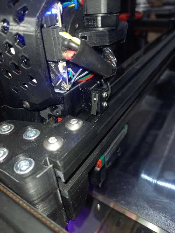 Voron 2.4 Dual MGN9 endstop mod