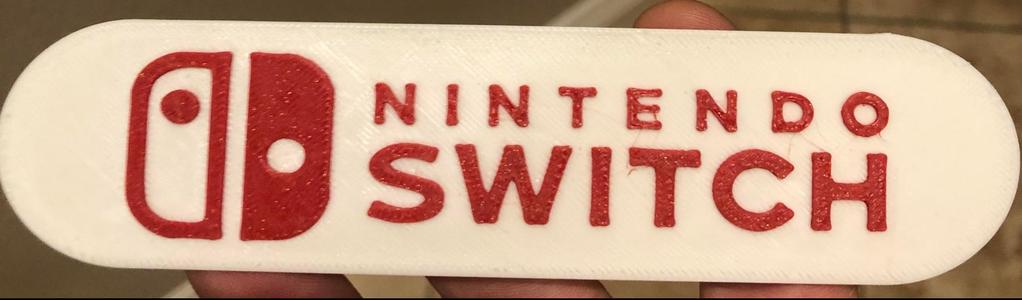 Nintendo Switch Logo (EASY MULTICOLOR PRINT)