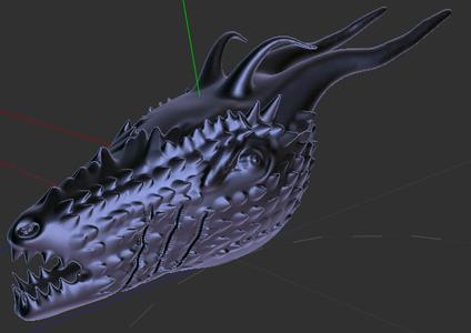 Monster Head #2 Blessed Dragon