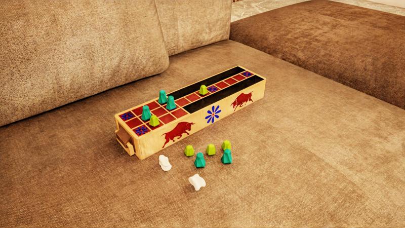 The Twenty Squares Board Game