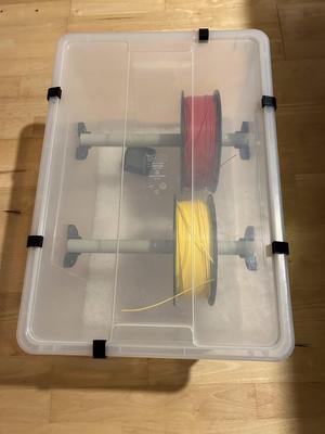 Ikea Samla filament drybox
