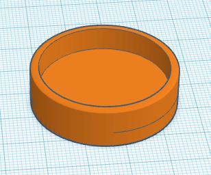 PVC Pipe End Cap External Diameter 33.5mm