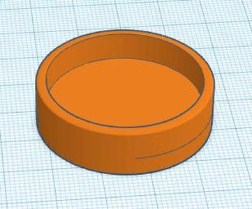 PVC Pipe End Cap External Diameter 33.5mm