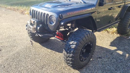 CGRC Stubby winch bumper for Axial Scx10-2/3
