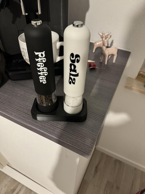 Pfeffer & Salz Mühlen halter