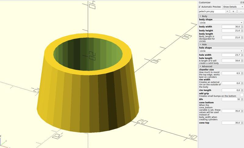 Endless Endcaps (Parametric) Fixed