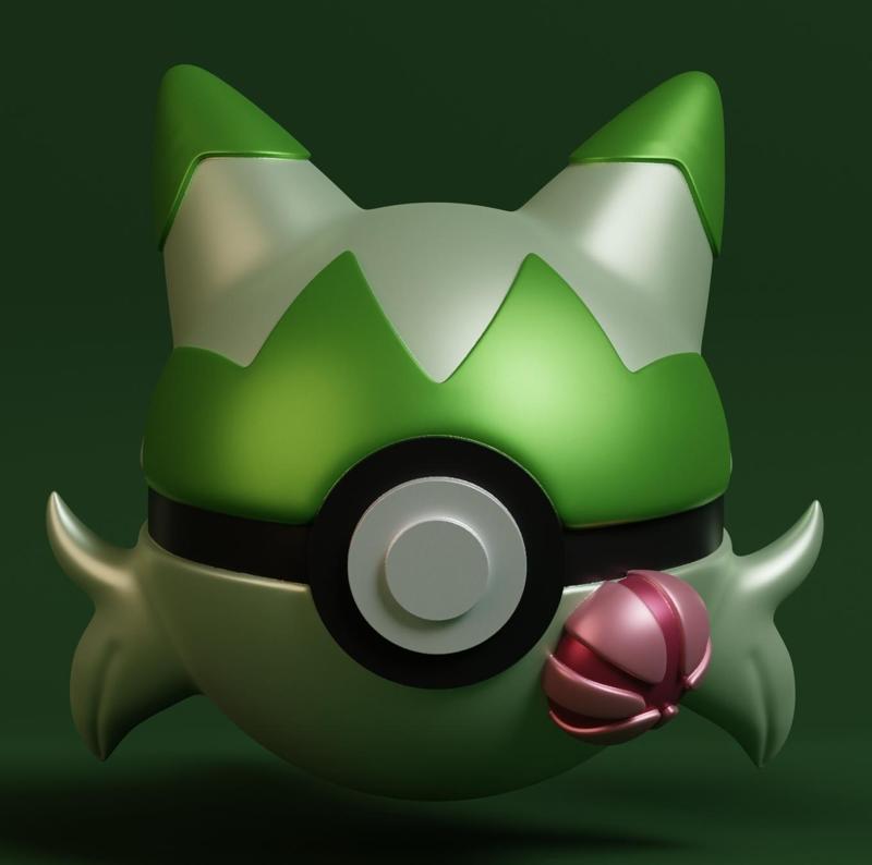 Pokemon Floragato Pokeball