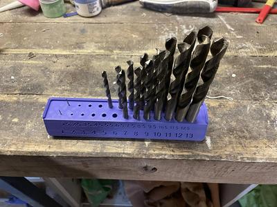 Gridfinity Drill Bit Holder