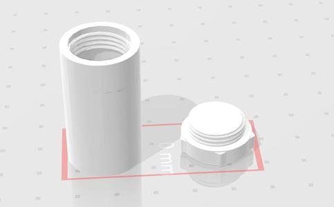 box with cap