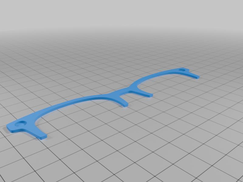 Pair Eyewear Reese brow topper with 5mm magnet holes