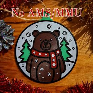 Christmas tree toy Bear