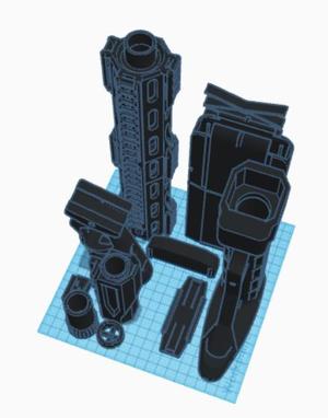 Nerf Realistic Assault Kit (5) Advanced M4