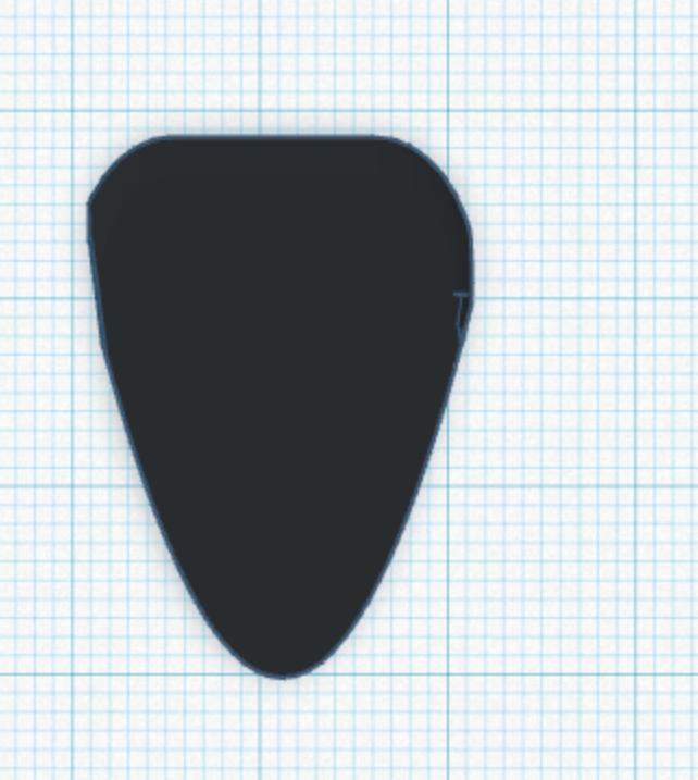 guitar pick-small