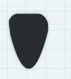 guitar pick-small