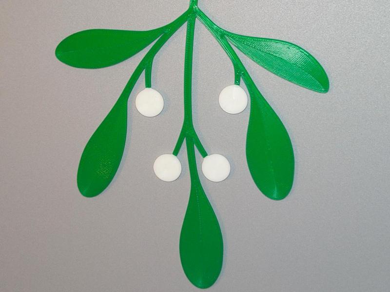 Mistletoe above your door - kiss kiss! (v2.0)