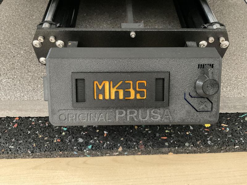 Flat display cover for MK3S and MK3S+