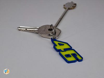 VR-46 Keychain | MotoGP Inspired