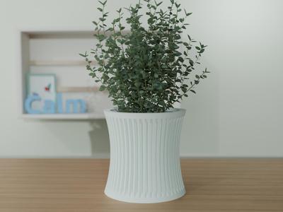 Modern Vase [Plant Holder / Pot]