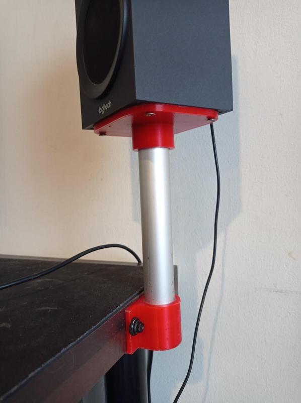 Logitech Z333 speaker table mount