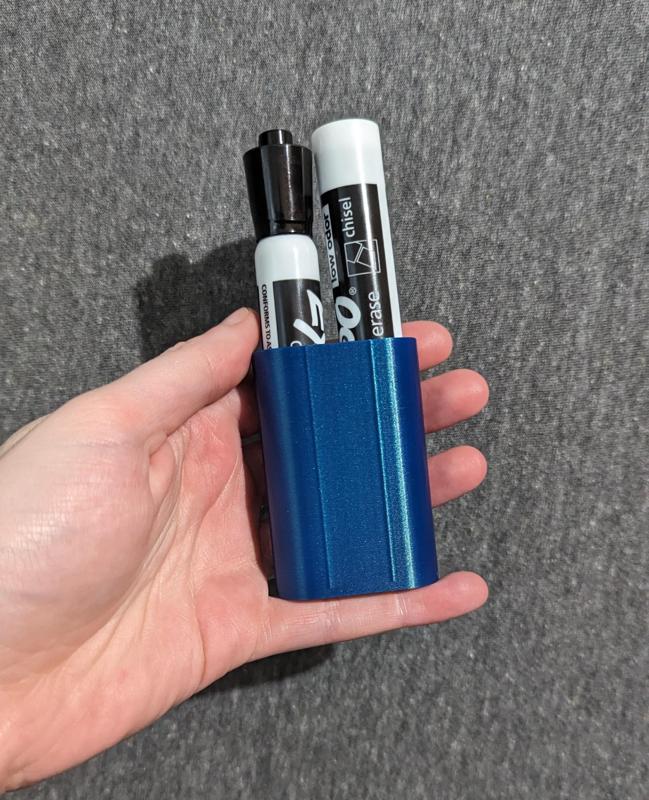 Double Expo Dry Erase Marker Holder With Magnets