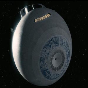 Starship Heart of Gold - Hitchhiker's Guide to the Galaxy