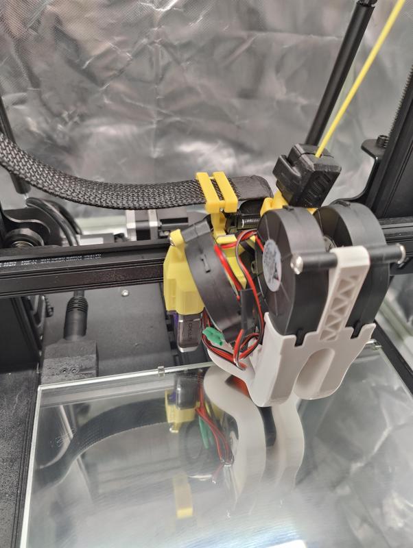 Sprite Extruder 0 Y Offset and 5015 hotend fan Volcano