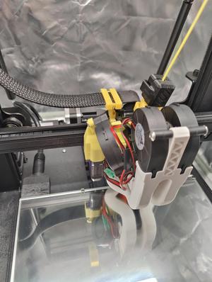 Sprite Extruder 0 Y Offset and 5015 hotend fan Volcano