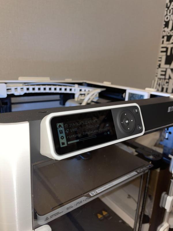 P1P Faceplate frame with detach hole