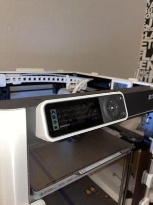 P1P Faceplate frame with detach hole