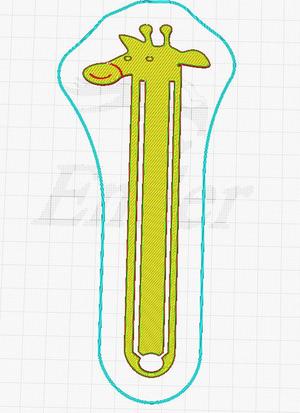 Giraffe bookmark