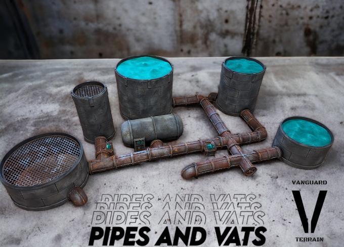Pipes and Vats - Modular Terrain