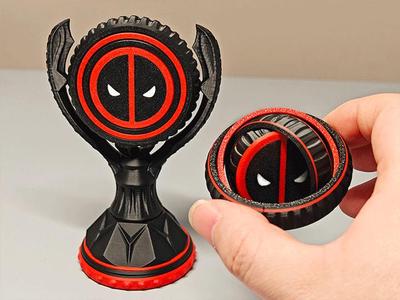 Deadpool - Gyro Fidget Spinner Superhero Series Fidget Spinner TC3-Deadpool