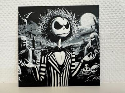 Wall art Halloween Jack Skellington - Hueforge
