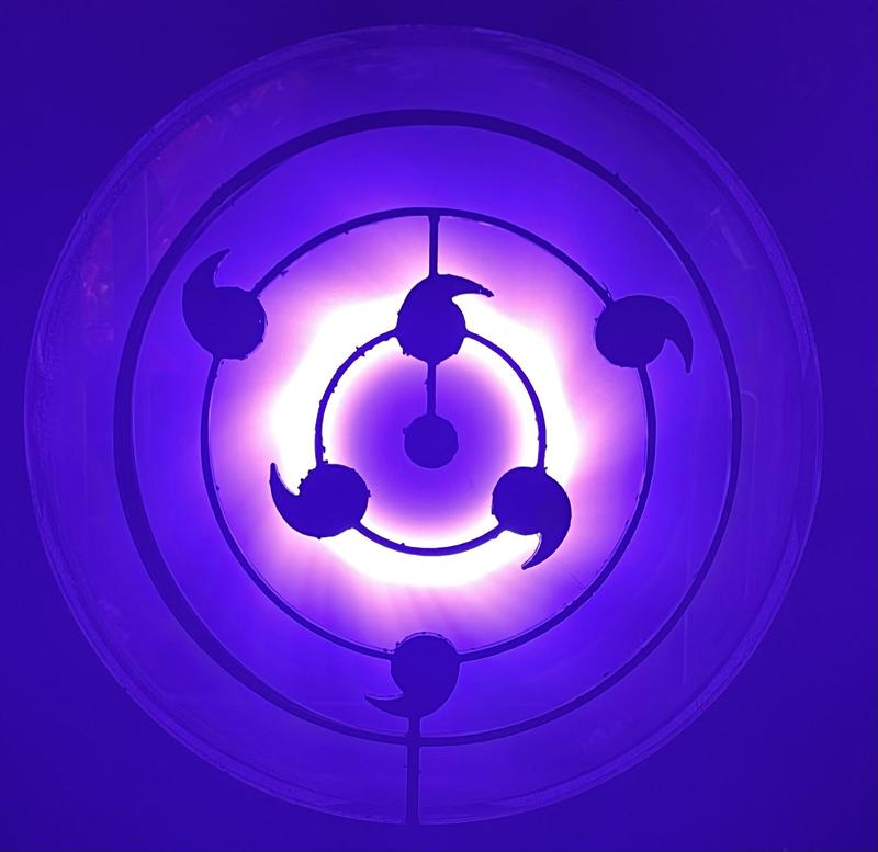 Sasuke rinnegan pc fan case