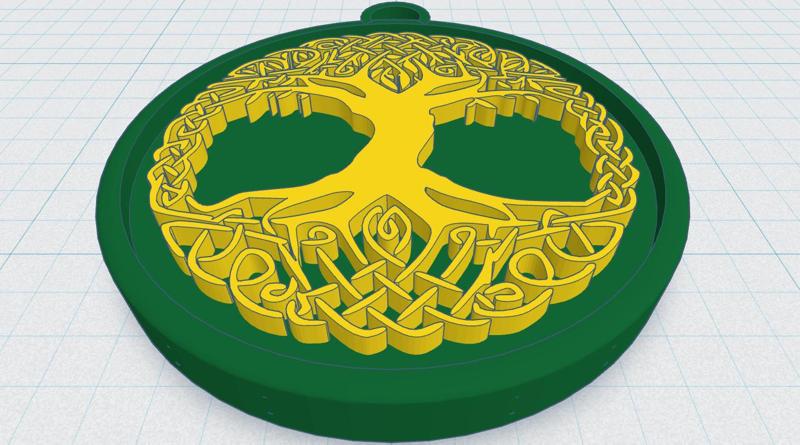 Celtic / Norse - Tree Of Life Pendent 32