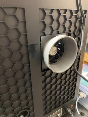 Creality K1 Max exhaust vent 4"