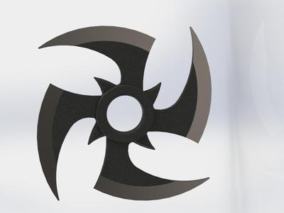 Shuriken 4 Blades, Ninja Star Replica