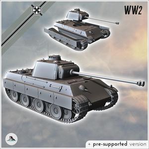 Panther Ausf. G (15mm) - Germany Eastern Western Front Normandy Stalingrad Berlin Bulge WWII