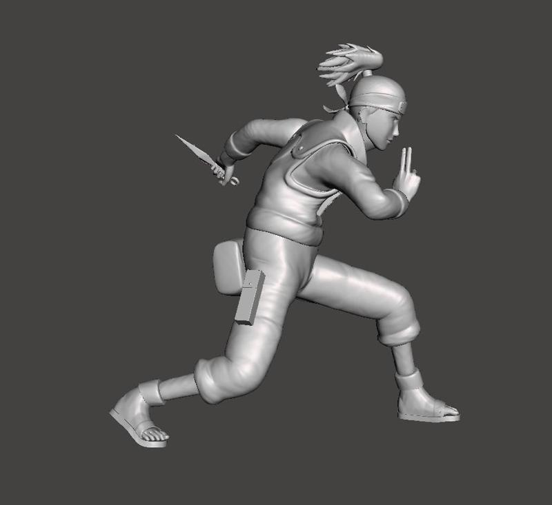 Iruka Umino 3D Model