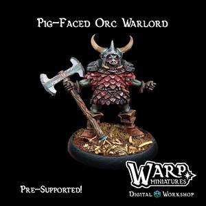 Pig-Faced Orc Warlord
