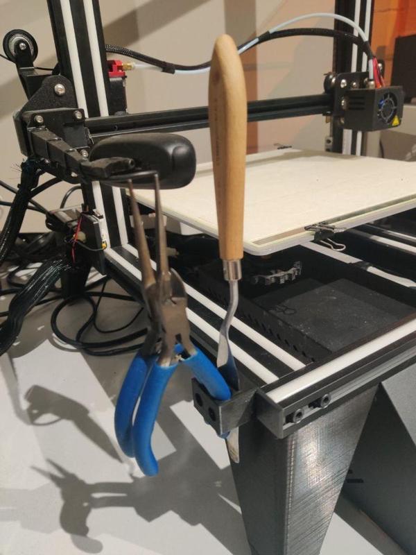 Printing tools holder for Creality and clones