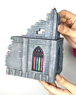 Print n' Roll: Gothic Cathedral (Texture Roller and Terrain Set)