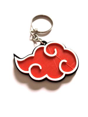 Akatsuki logo keychain