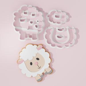 Sheep #3 Cookie Cutter