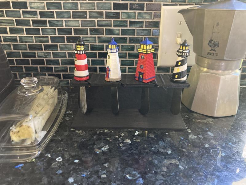 Butter Knife Lighthouse Stand